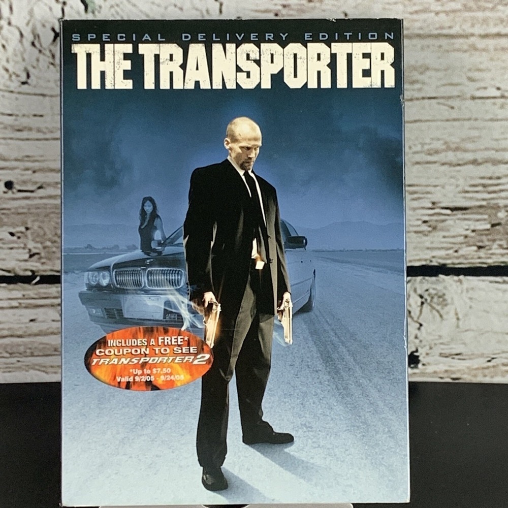The Transporter (DVD, 2005, Special Delivery Edition) w/ Slipcover